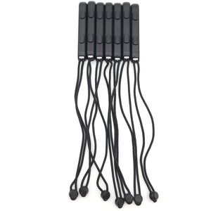 Lot of 7 Genuine OEM Nintendo Switch Joy-‎ Con Wrist Straps Black Part HAC-014